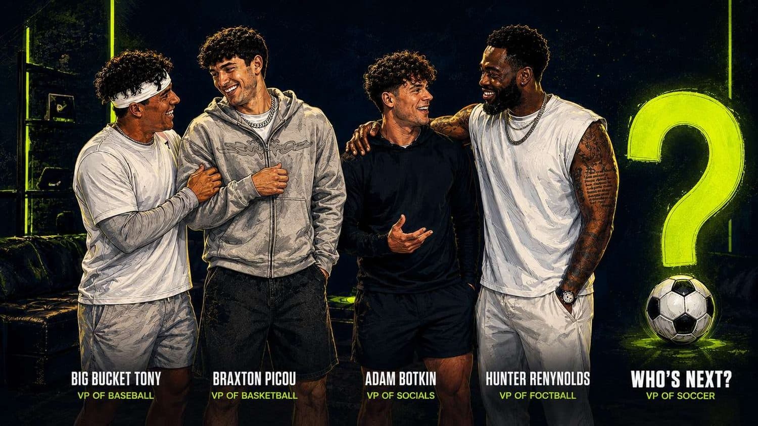 The Athlete Narrative ESOP leadership team